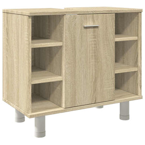 Bathroom Cabinet Sonoma oak Engineered wood Medium