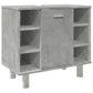 Bathroom Cabinet Concrete grey Engineered wood 23.6x12.6x21.1 in