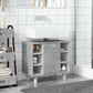 Bathroom Cabinet Concrete grey Engineered wood 23.6x12.6x21.1 in