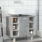 Bathroom Cabinet Concrete grey Engineered wood 23.6x12.6x21.1 in