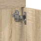 Bathroom Sink Cabinet Sonoma Oak Engineered wood Compact