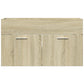 Sink Cabinet Sonoma Oak Engineered Wood Medium Sink Cabinet