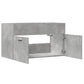 Sink Cabinet Concrete grey Engineered wood 31.5 x 15.2 x 18.1 in