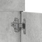Sink Cabinet Concrete grey Engineered wood 31.5 x 15.2 x 18.1 in
