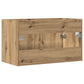 Bathroom Sink Cabinet Artisan Oak Engineered Wood 31.5x15.2x18.1 in