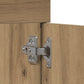 Bathroom Sink Cabinet Artisan Oak Engineered Wood 31.5x15.2x18.1 in