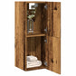 Bathroom Hanging Cabinet Old Wood Engineered Wood Medium