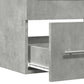 Sink Cabinet Concrete Grey Engineered Wood 23.6 x 15.2 x 18.9 in