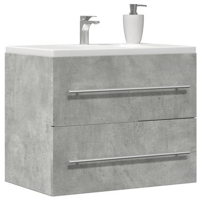 Sink Cabinet Concrete Grey Engineered Wood 23.6 x 15.2 x 18.9 in