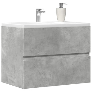 Bathroom Cabinet Concrete Grey 23.6x15.2x17.7" Engineered Wood