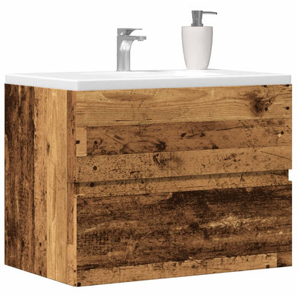 Bathroom Cabinet Old wood Engineered wood Medium Bathroom Cabinet