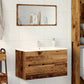 Bathroom Hanging Cabinet Old wood Engineered wood