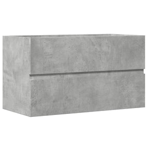 Sink Cabinet Concrete grey Engineered wood Standard Cabinet