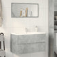 Sink Cabinet Concrete grey Engineered wood Standard Cabinet