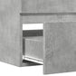 Sink Cabinet Concrete grey Engineered wood Standard Cabinet
