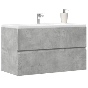 Sink Cabinet Concrete grey Engineered wood Standard Cabinet