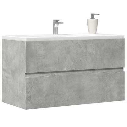 Sink Cabinet Concrete grey Engineered wood Standard Cabinet