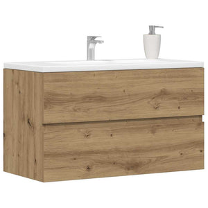 Sink Cabinet Artisan oak Engineered wood 35.4 in width