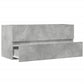 Sink Cabinet Concrete Grey Engineered Wood 39.4 x 15.2 x 17.7 in