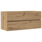 Sink Cabinet Artisan Oak Engineered Wood 39.4 x 15.2 x 17.7 in