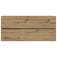 Sink Cabinet Artisan Oak Engineered Wood 39.4 x 15.2 x 17.7 in