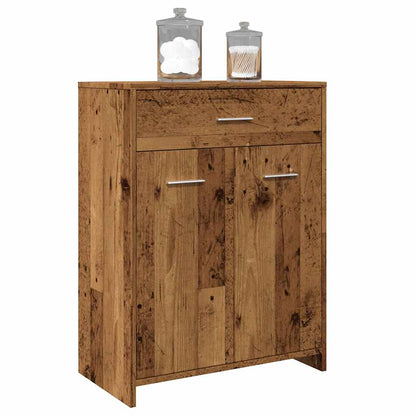Bathroom Cabinet Old Wood 23.6x13.0x31.5" Engineered Wood