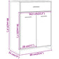 Bathroom Cabinet Artisan Oak 23.6x13.0x31.5" Engineered Wood