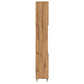 Bathroom Cabinet Artisan Oak Engineered Wood Tall