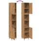 Bathroom Cabinet Artisan Oak Engineered Wood Tall
