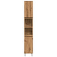Bathroom Cabinet Artisan Oak Engineered Wood Tall