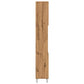 Bathroom Cabinet Artisan Oak Engineered Wood Tall