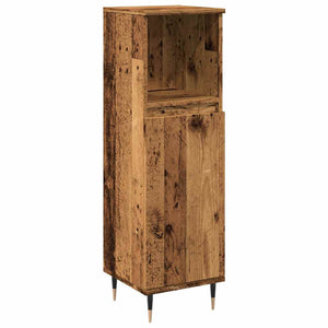 Bathroom Cabinet Rustic wood Engineered wood and iron