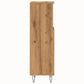 Bathroom Cabinet Artisan oak Engineered wood, iron Tall