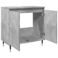 Bathroom Cabinet Concrete Grey Engineered Wood, Iron Medium