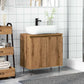 Bathroom Cabinet Artisan oak Engineered wood, Iron Medium