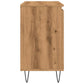 Bathroom Cabinet Artisan oak Engineered wood, Iron Medium