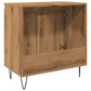 Bathroom Cabinet Artisan oak Engineered wood, Iron Medium