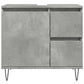 Sink Cabinet Concrete Oak Engineered Wood Medium