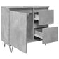 Sink Cabinet Concrete Oak Engineered Wood Medium