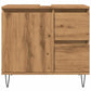 Bathroom Sink Cabinet Artisan Oak 25.6x13.0x23.6" Engineered Wood