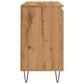 Bathroom Sink Cabinet Artisan Oak 25.6x13.0x23.6" Engineered Wood