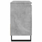 Bathroom Sink Cabinet Concrete Grey Engineered Wood, Iron Medium
