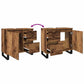 Bathroom Sink Cabinet Old Wood Engineered Wood, Iron