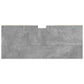 Bathroom Cabinet Concrete Grey Engineered wood, Iron Medium