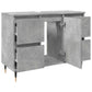 Bathroom Cabinet Concrete Grey Engineered wood, Iron Medium