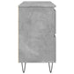 Bathroom Cabinet Concrete Grey Engineered wood, Iron Medium