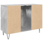Bathroom Cabinet Concrete Grey Engineered wood, Iron Medium