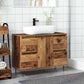 Bathroom Cabinet Old wood Engineered wood, iron Medium