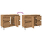 Bathroom Cabinet Artisan Oak 31.5x13.0x23.6" Engineered Wood