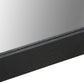 Bathroom Mirror Black Engineered wood and brass 19.7 x 27.6 in